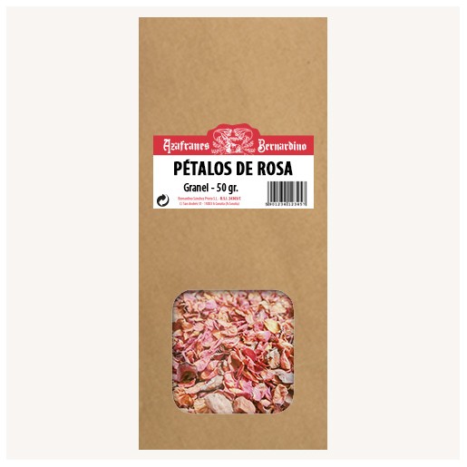 Pétalos de rosa · Azafranes Bernardino
