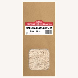 Pimienta blanca molida