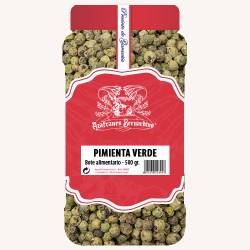 Pimienta verde seca