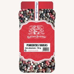 Pimientas varias