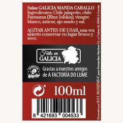 Salsa picante Manda Carallo